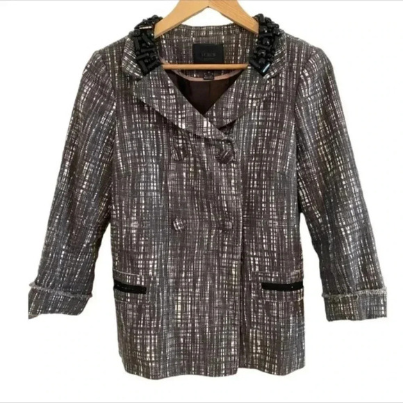 J. Crew Collection Contessa Tweed Jacket Blazer - Picture 1 of 6
